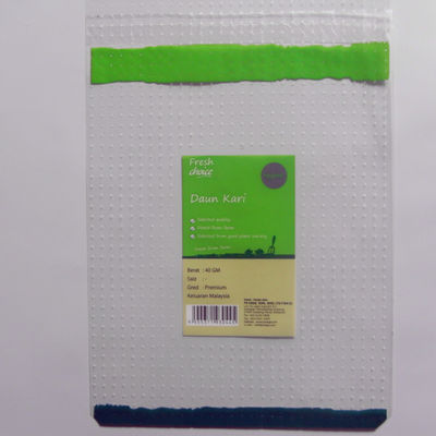De Geperforeerde Zakken van FDA Micro, Zelfdichtende Duidelijke Plastic Zakken 0.4mm Gat