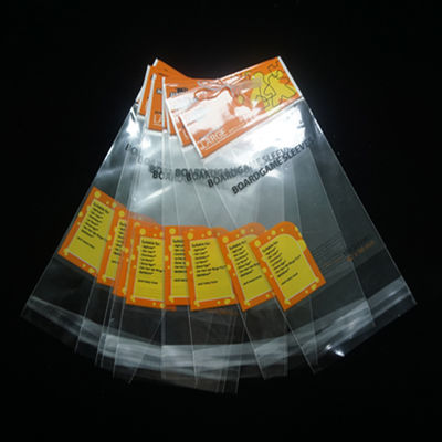 SGS Approved Printed Header Bags VMCPP Material Side Heat Seal